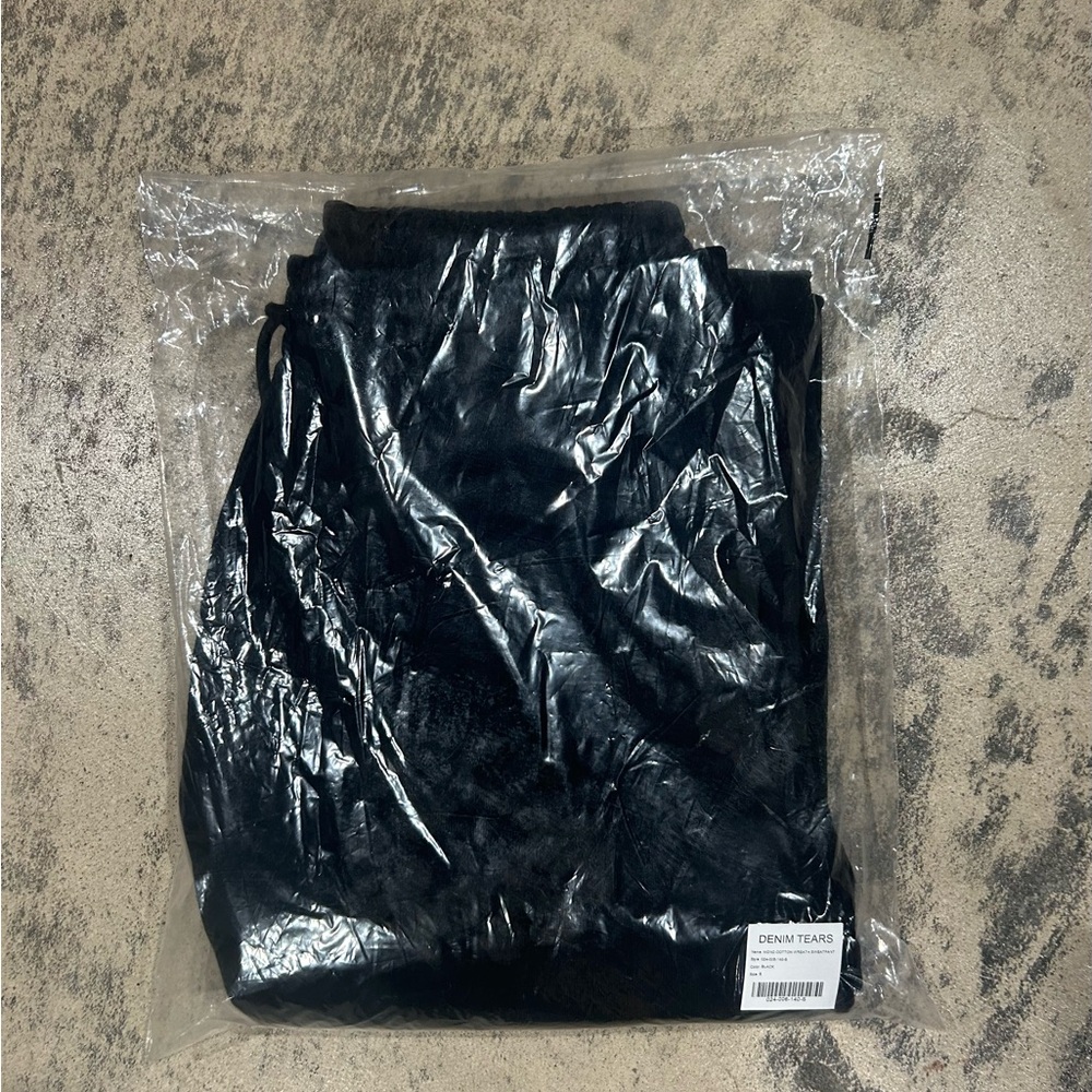 Denim Tears Cotton Wreath Monochrome Sweats